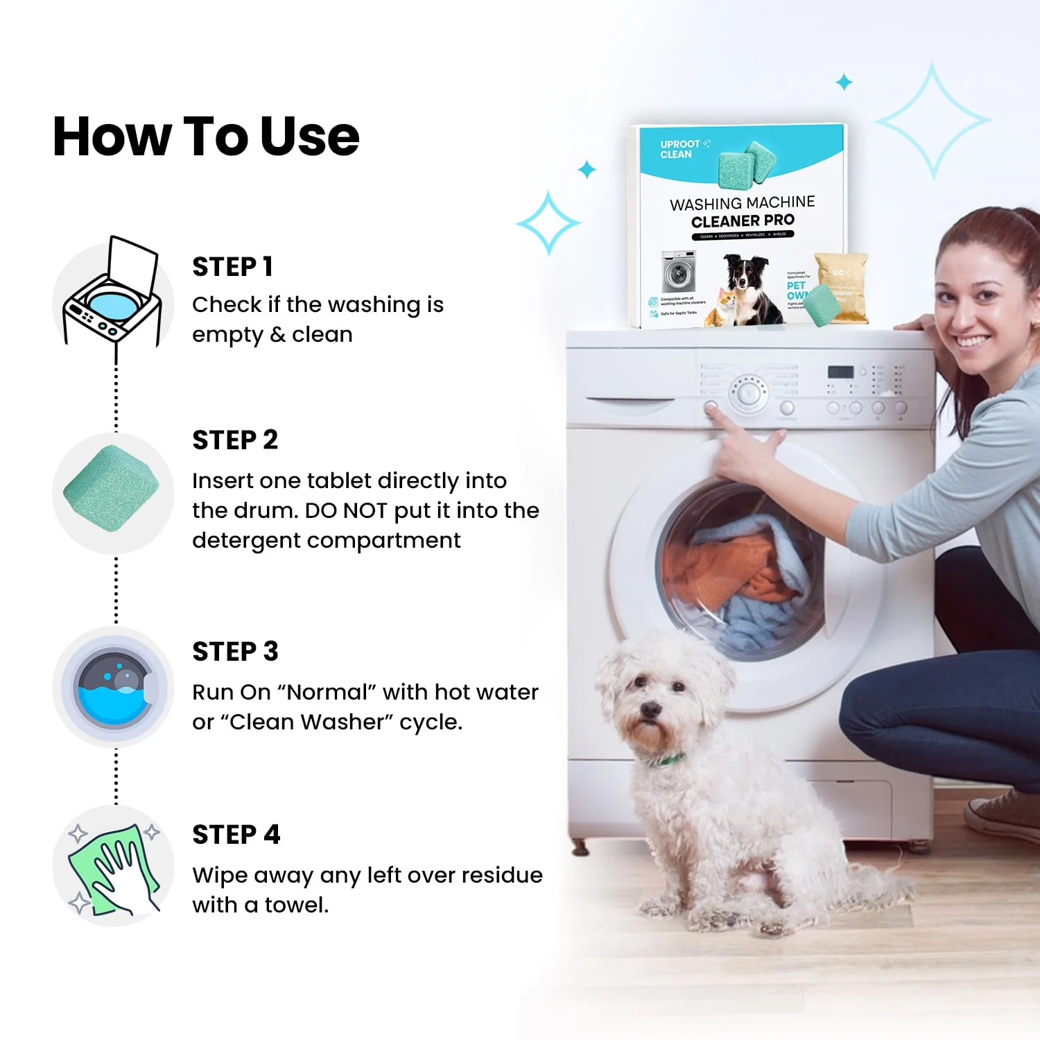 Uproot Washing Machine Cleaner Turbo - Image 10